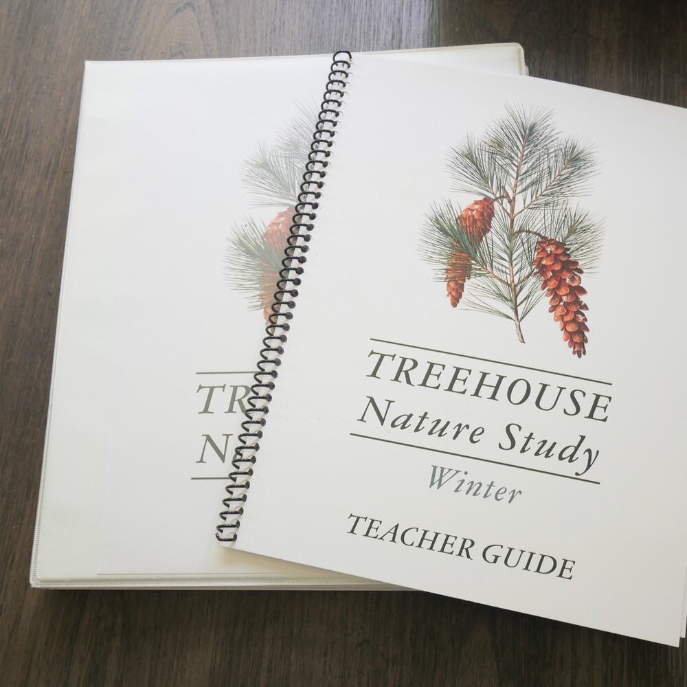 Treehouse Schoolhouse Treehouse Nature Study WINTER Teacher Guide and printouts